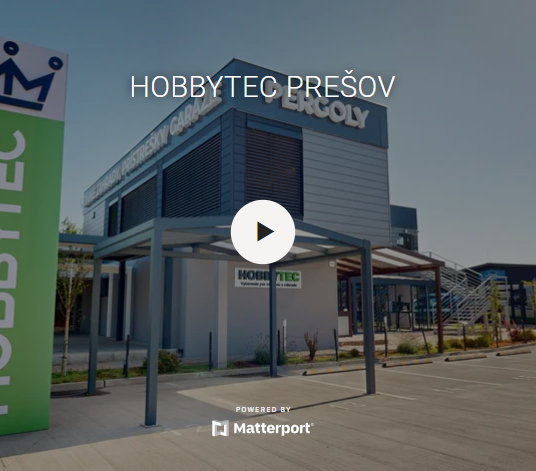 3D virtuálna prehliadka pre Hobbytec Prešov